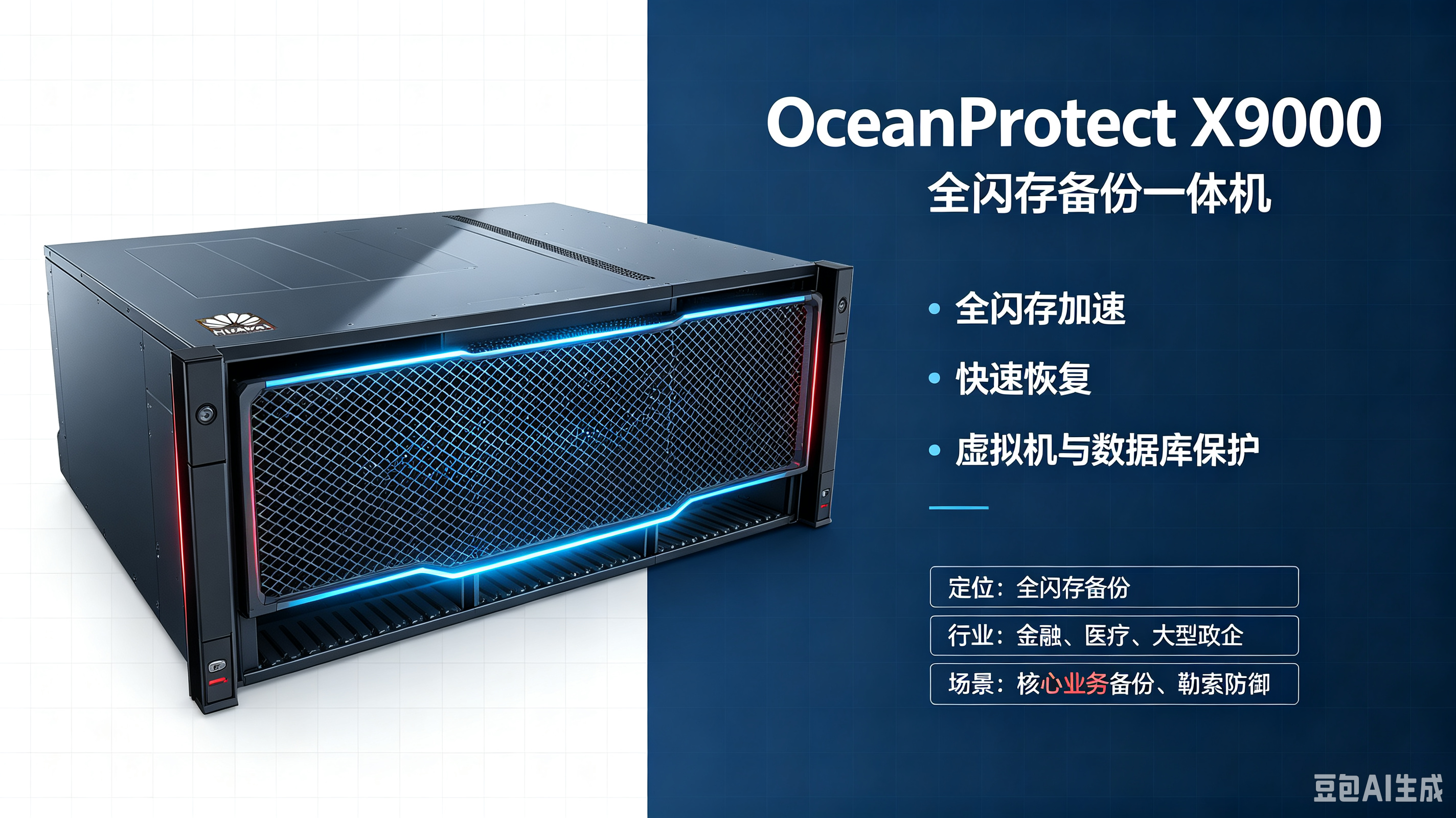 OceanProtect X9000 全闪存备份一体机
